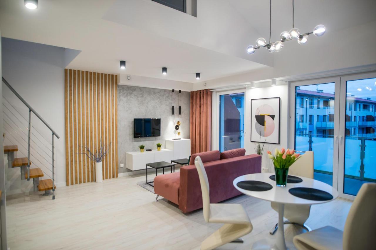 Nowoczesny Apartament Na Warmii I Mazurach Z Garazem Biskupiec  Esterno foto
